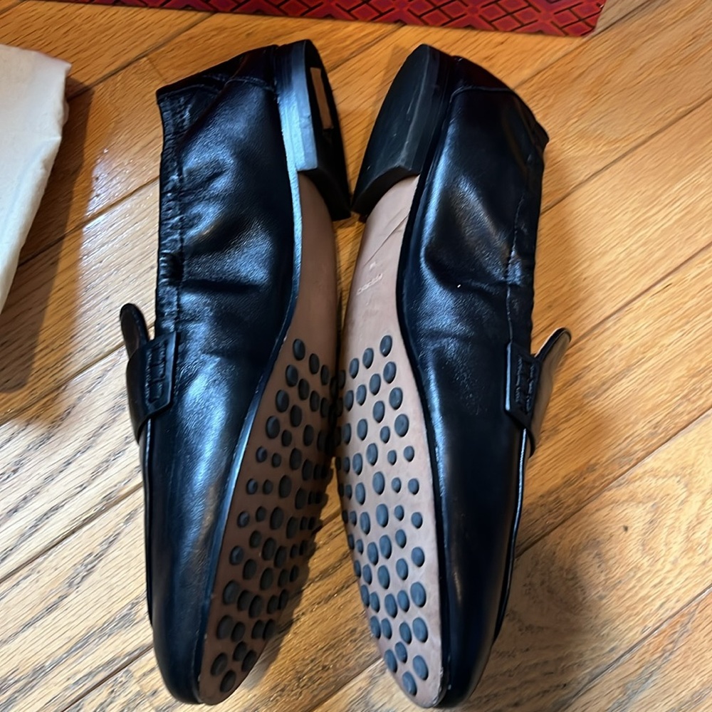 Tory Burch Womens Ballet Loafer Size 9 Black - Picture 3 of 10